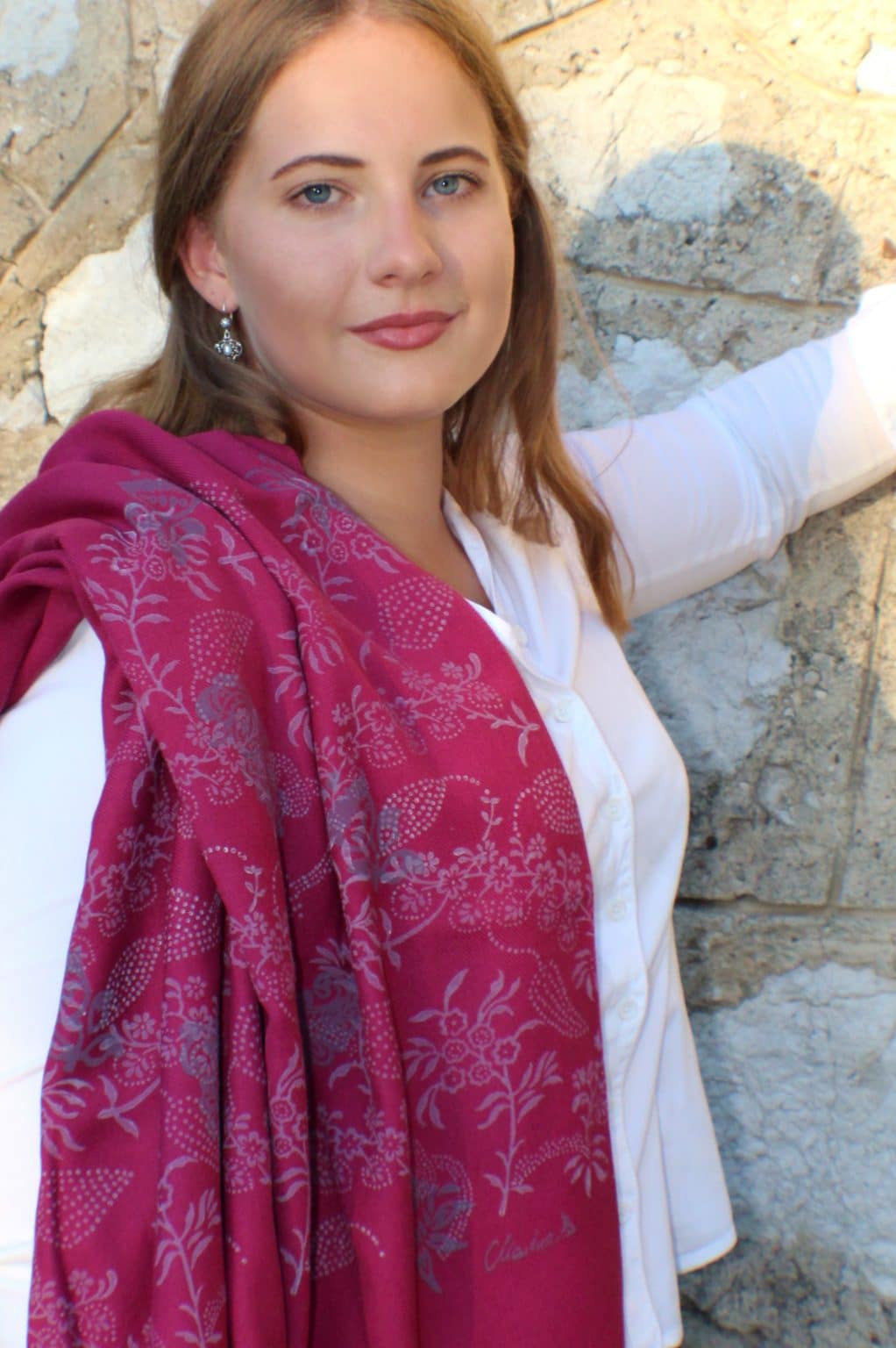 Stola Rosalie Beere